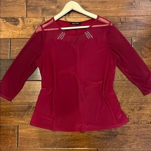 Adele & May Red Women's Top-Women’s sz 8-10